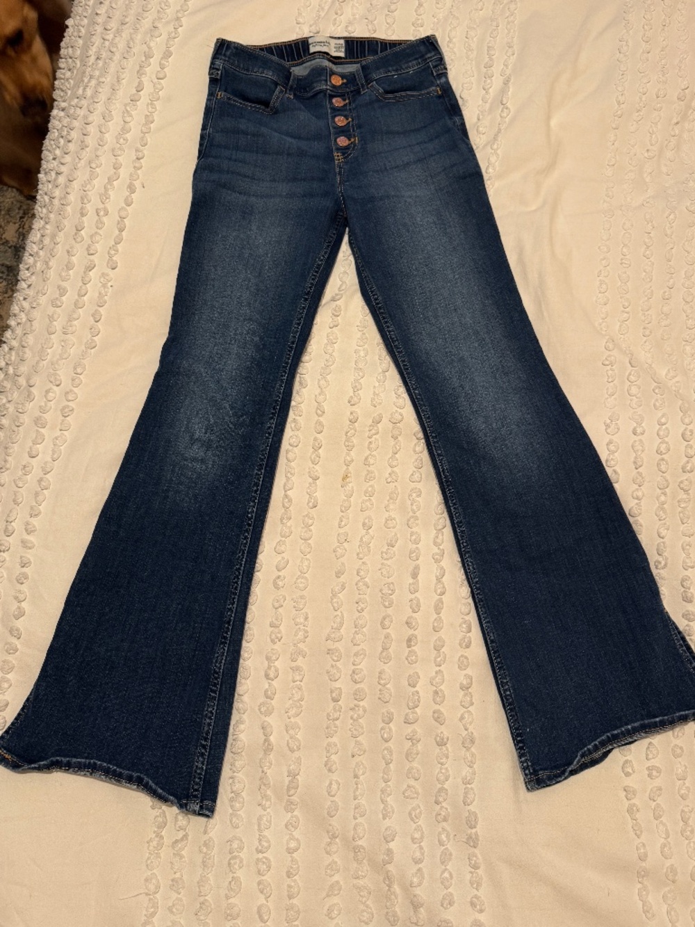 Girls Abercrombie Kids Flared Jeans
